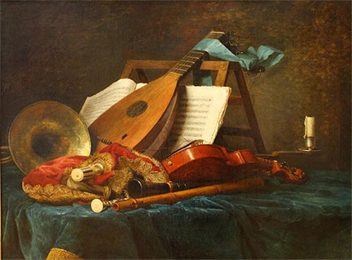 instruments painting