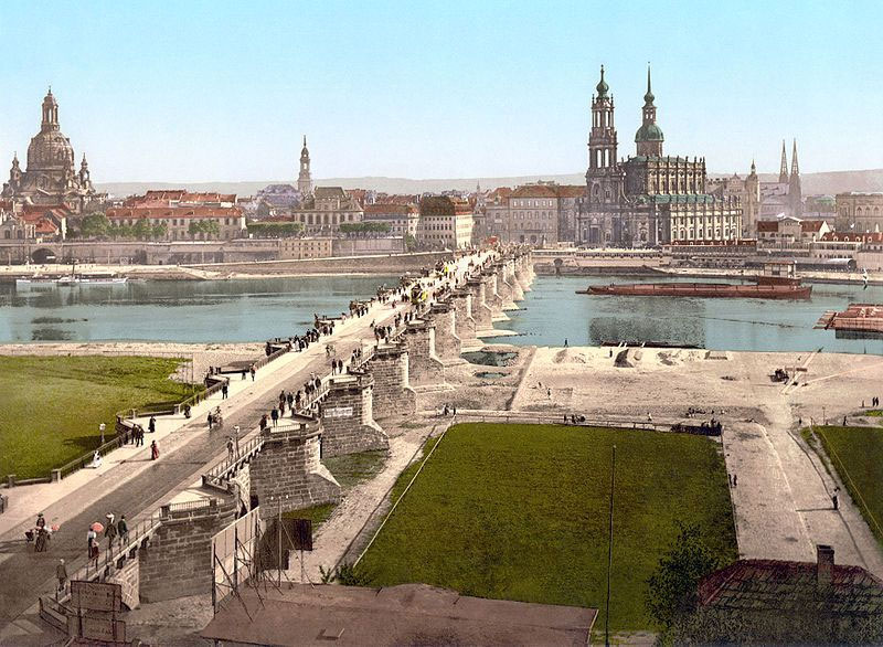 Dresden before bombing