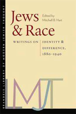 book cover, Jews and Race