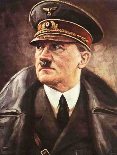 Hitler painting