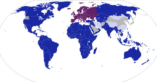 colonial map