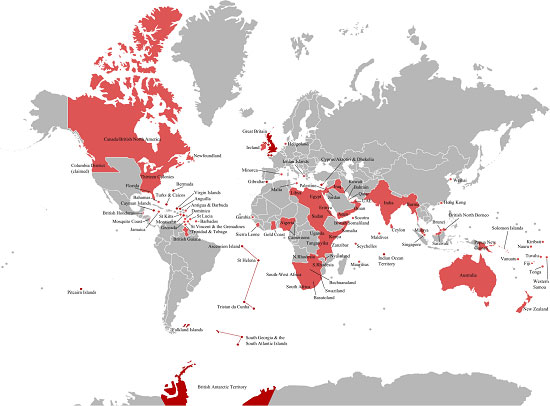 colonial map