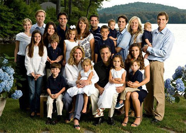 Mitt Romney Family